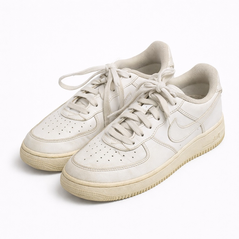 Kids White Air Force One Running Shoes 11.5 Toddler Sneakers